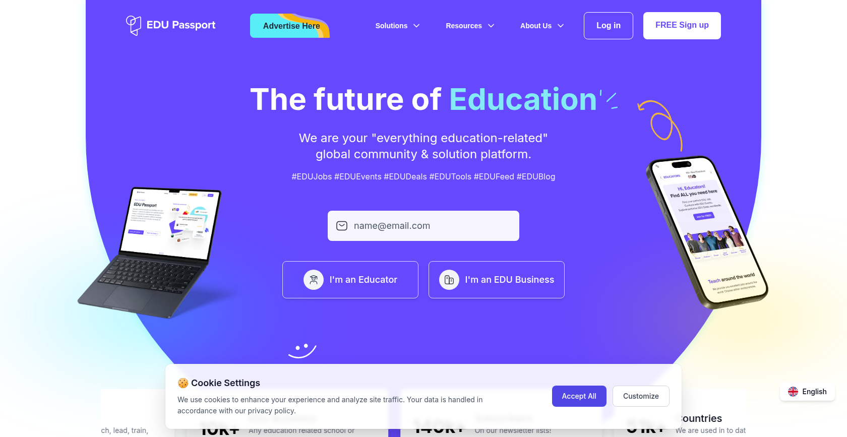 EduPassport Job Portal